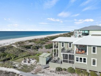 Exquisite Gulf-Front Beach House with Private Swim Spa & Community Pool SEAGRASS #1