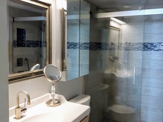 Large Vanity and lots of storage for you during your stay.