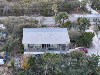 Ariel view of of back of house