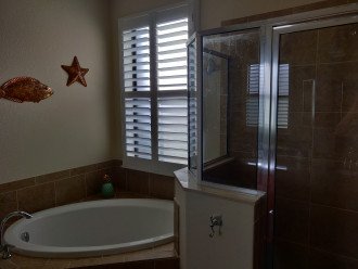 Master Bathroom with soaking tub