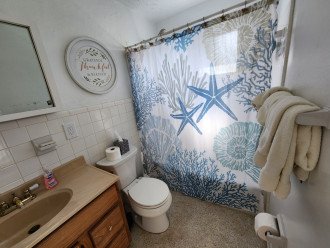 Primary Bedroom Bathroom with tub