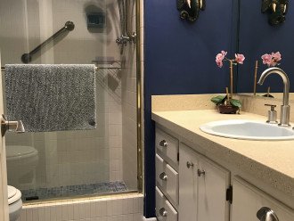 Bath #1 with large walk-in shower