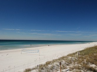 The beautiful beach at Sandestin heading west from the condo