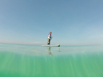 Stand up paddleboarding at Sandestin