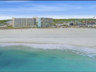 BOOK NOW! Large 2/2 Condo ON the beach, small complex, Gulf view, quiet end #47