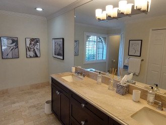 Master Bathroom Double Vanity