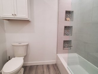 Tub/Shower Toilet Area