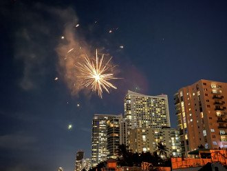 Ring into the New Year on Hollywood Beach & enjoy the fireworks on the coast