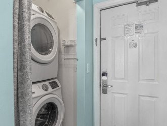 Washer/Dryer in the unit!