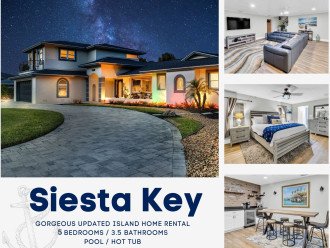 Sarasota-Siesta Key Coastal Five Bedroom with Pool and Spa #1