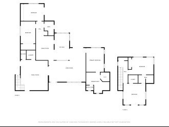 Floor plan and upstairs floor plan.
