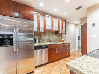 Spacious Kitchen with stainless steel appliances