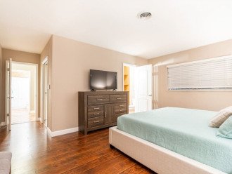Bedroom #1 - Large dresser with 43" Smart TV