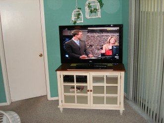 Big Screen TV in living room