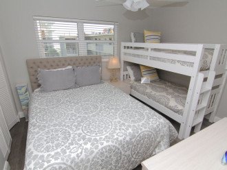 Guest bedroom sleeps 4! Perfect for the kids