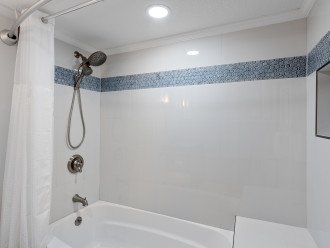 Shower in the Master Bathroom