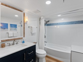 Recently Renovated Master Bathroom