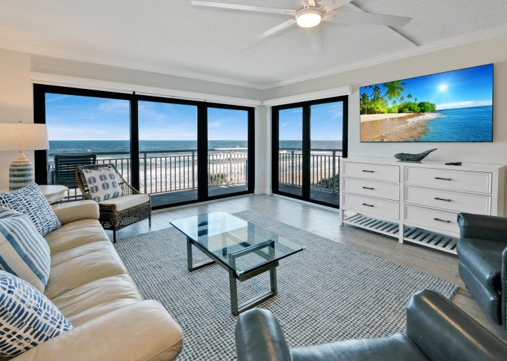 Stunning direct oceanfront condo, located on the no-drive beach #1