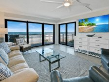 Stunning direct oceanfront views with light and airy condo, located on the