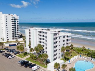 Oceanfront views on no-drive beach with complex pool! #1