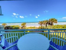 Oceanfront views on no-drive beach with complex pool!