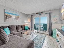 Direct Oceanfront, 2nd floor view feels like you're on the beach!