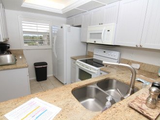Recently updated kitchen with everything you need to cook during your Vacay!