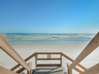 Step onto the non-driving beach of New Smyrna Beach. Famous for it's quaint old town feel and quiet local streets.