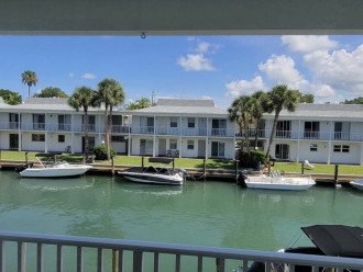 Updated 2 bed/2 bath canal front onVenice Island with heated ocean front pool #8