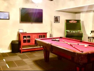 Pool table and games
