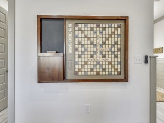 X-Large Scrabble on the Wall