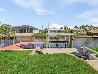 Boat lift available for guests with boats