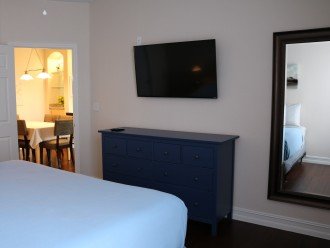 Master Bedroom - flat screen TV, chest, walk in closet, ceiling fan, en-suite