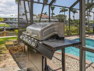 BBQ grill at vacation rental