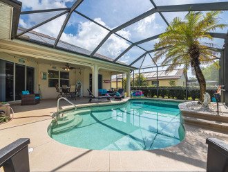 Vacation rental with heated pool and southern exposure