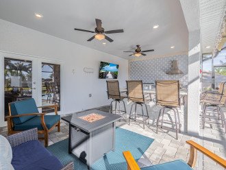 Vacation rental with fire pit