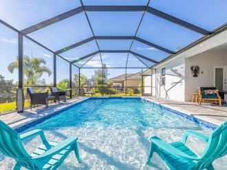4 bedroom vacation home with heated pool