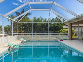 Heated Pool at Cape Coral Vacation Rental