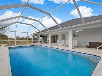Heated pool vacation rental Cape Coral FL