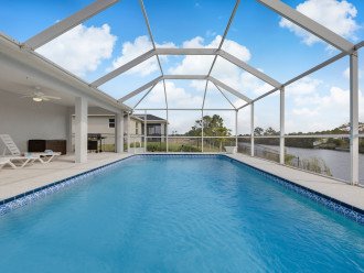 3 bedroom vacation rental with heated pool Cape Coral Fl