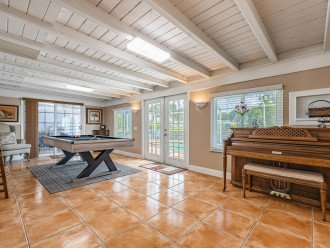 vacation rental with piano