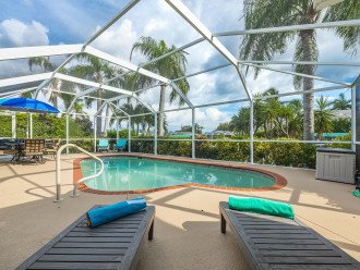 vacation rental with heated pool