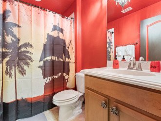 Pirate themed Bathroom for the Pirate Room