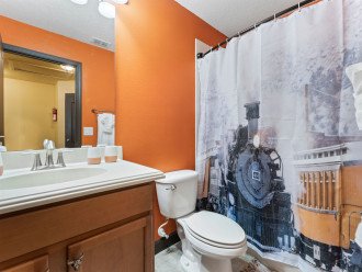 Train Themed Bathroom for Choo-Choo Trained Room