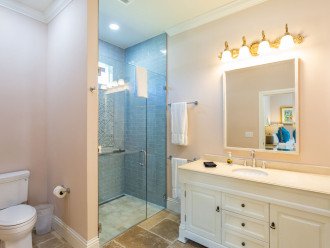 Suite bathroom with walk-in shower