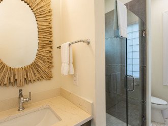 Private Bathroom with Single Vanity and Walk-in Shower