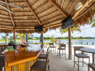 Tiki bar located in the community