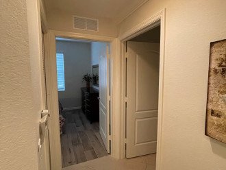 Hallway to Room/Bathroom