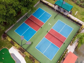 Resort's Tennis Court - One of Many Throughout the Community