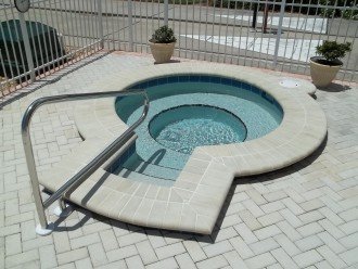 The Hot Tub/therapy pool (must be 12 years old to use it)